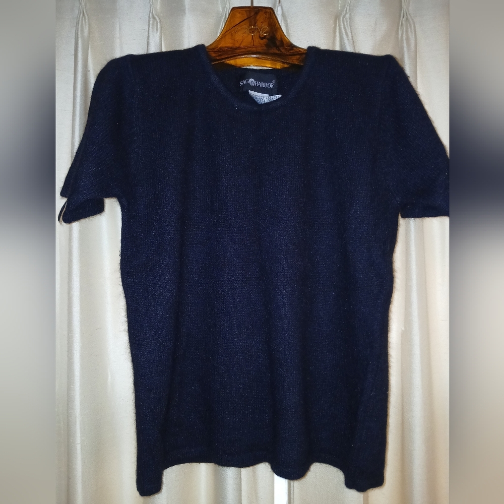 ❄️Vintage Sag Harbor Black Sweater Size S
